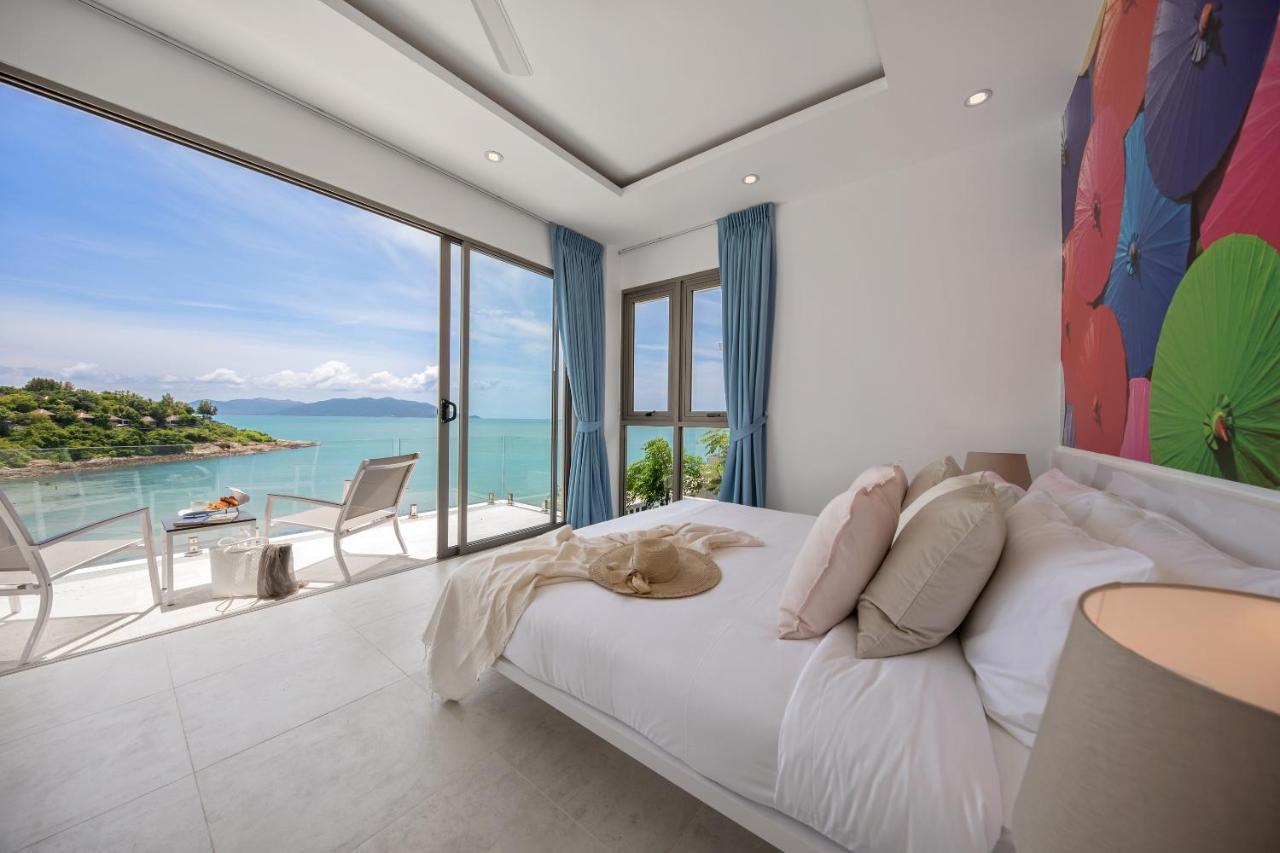 Beachside - B18 - At Bayside Luxury Samrong Bay Beach, 4 Bed 5 Bath, Sea & Sunset Views, Only 200m Walk To The * Choeng Mon